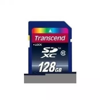 Transcend 128 GB SDXC Class 10 välkmälukaart TS128GSDXC10
