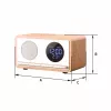 MANTA RDI912W Rimini kellraadio, Bluetooth ja juhtmevaba laadimine, valge
