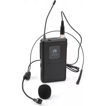 Juhtmevaba mikrofon Omnitronic PORTY-8A — käsiterminal UHF 863,1 MHz