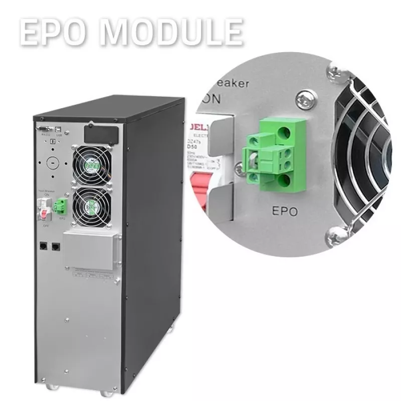 Katkematu toiteallikas QOLTEC 52283 6kVA 6000W PF 1.0