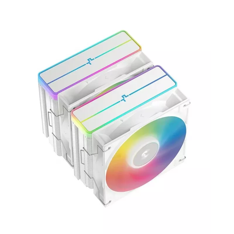 DeepCool AG620 WH ARGB V2 Kiibistik, Emaplaat Õhkjahuti 12 cm Valge 1 tk