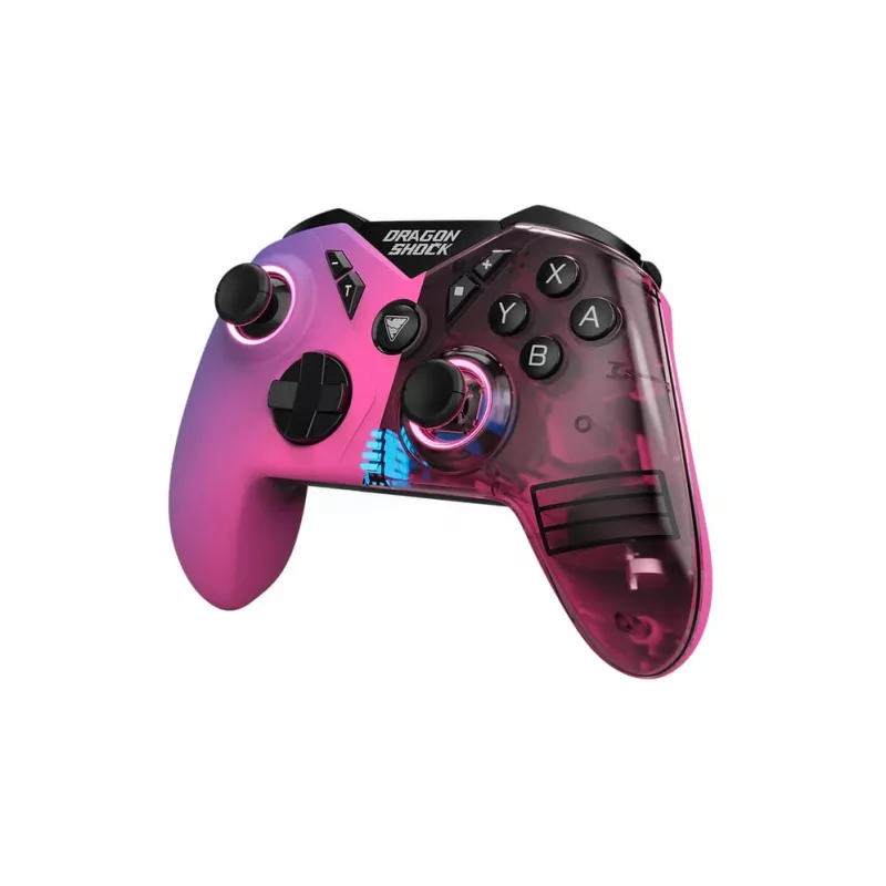 DragonShock Nebula Ultimate, mängupult, Nintendo Switch, D-Pad, Home-nupp, Start-nupp, Turbo-nupp, Mitmevärviline, Juhtmevaba, Bluetooth