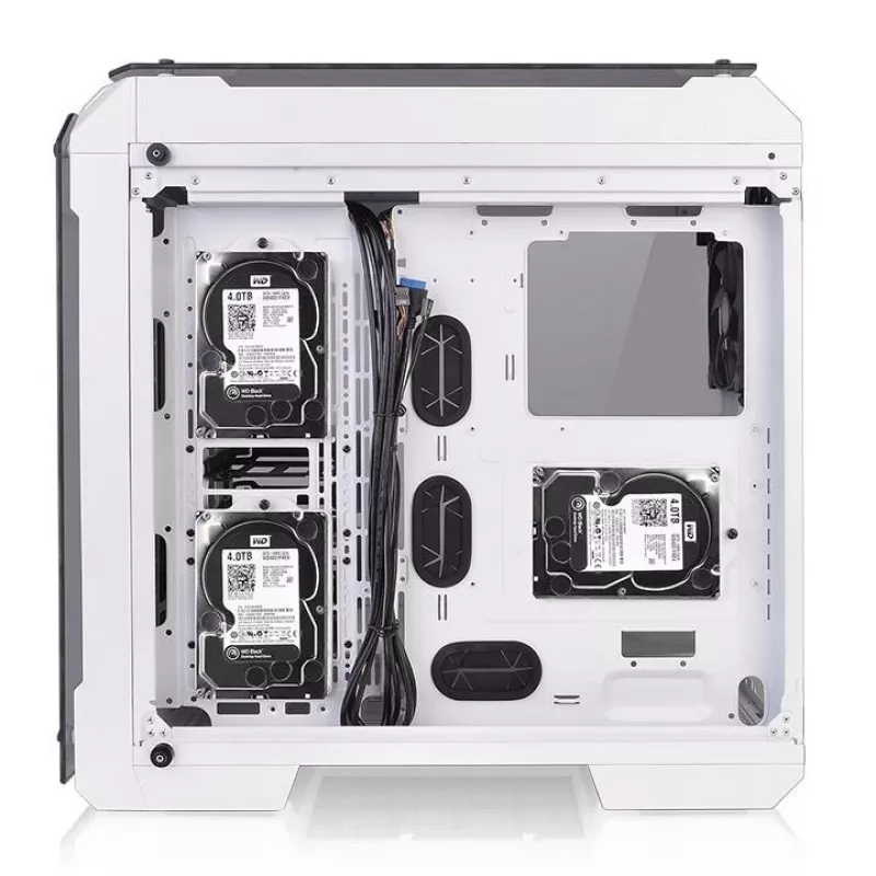 Case View 71 Riing Karastatud Klaasiga E-ATX Täistorn - Lumivalge