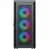 PC korpus Silentware Air 100 Must — kesk-torni ATX-ühilduv korpus, must viimistlus