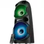 SVEN PS-750 2x40W; LED-ekraan; TWS; FM-raadio; AUX; USB/SD-kaardi tugi; Valgustus; Mikrofoni sisend (karaoke); Pult; Sisseehitatud ekvalaiser