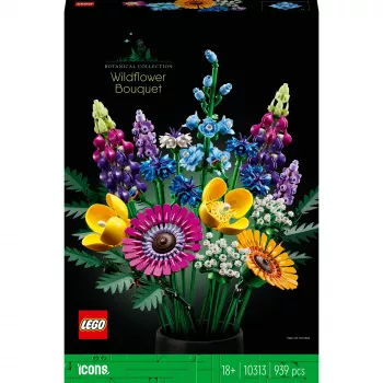 LEGO Icons Metslillede Kimp Komplekt 10313, Mitmevärviline
