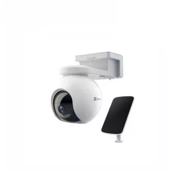 IP valvekaamera EZVIZ EB8 4G päikesepaneeliga — 3 MP (2304×1296), 4G LTE, 10400 mAh aku, IP65, PTZ 340°/65°