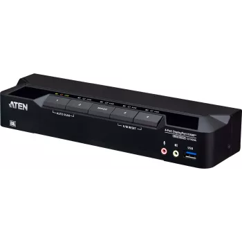 ATEN CS1924A KVMP-lüliti 4-suunaline, DisplayPort, USB 3.0, 8K (CS1924A)