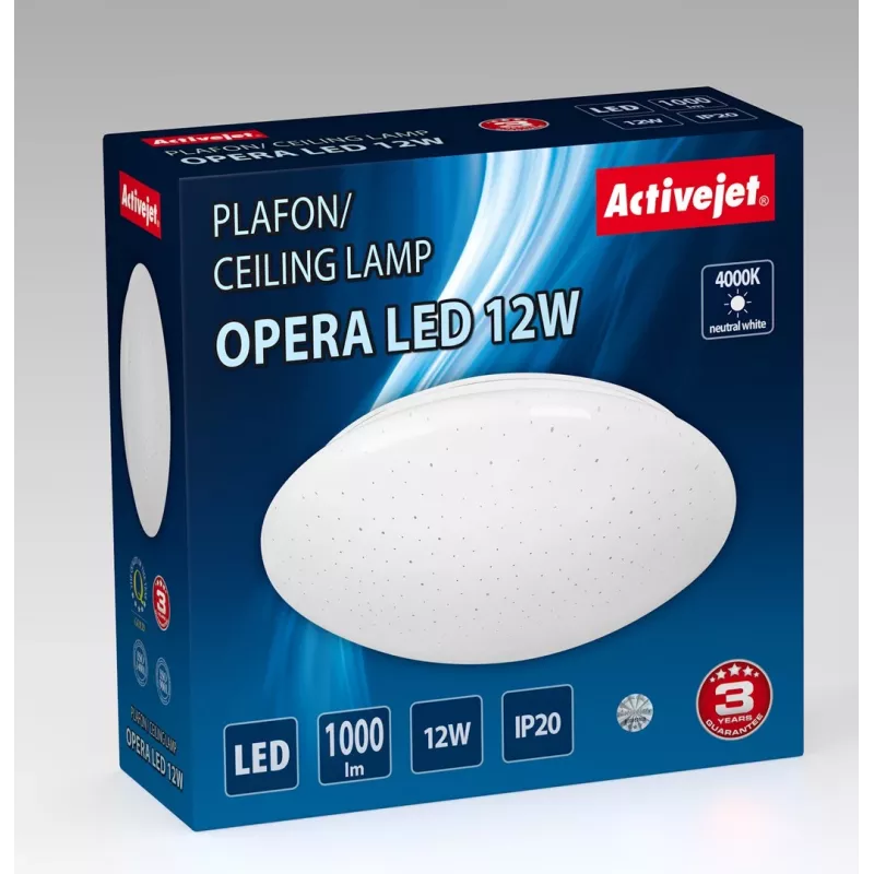 Kaasaegne LED laevalgusti Activejet OPERA LED 12W