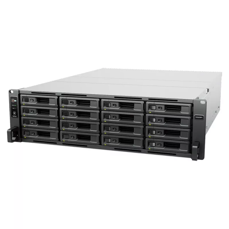 NAS Rack Server Synology RS2825RP+ 16-bay (3U) V1780B 3.35 GHz, 8 GB DDR4, HDD/SSD tugi, Hall