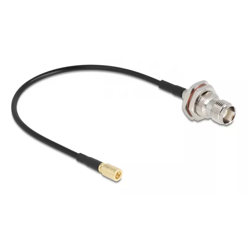 Delock antennikaabel TNC pesa – SMB pistik RG-174 20 cm (90724)