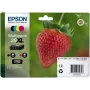 Epson Strawberry 29XL CMYK tindikassett 1 tk Originaal Kõrge (XL) saagikusega Must, Tsüaan, magenta, Kollane