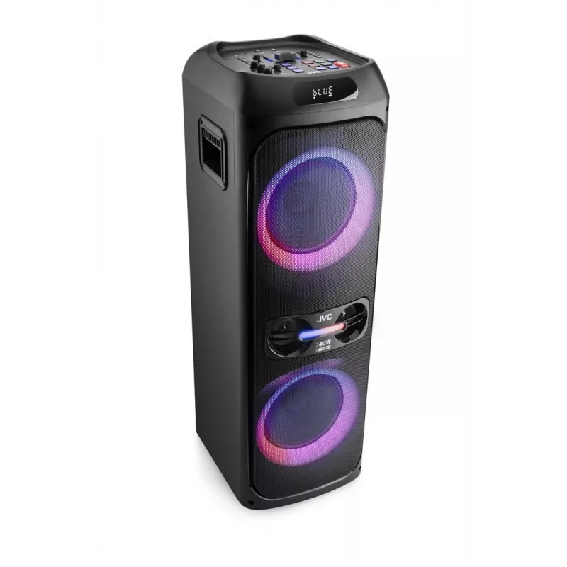Kaasaskantav peokõlar JVC XS-EP624B — must, akutoitega, Bluetooth