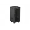Rack cabinet LANBERG FF01-6624-23BL 24U freestanding 19 inch 600×600 mm IP20 must