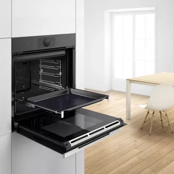 Bosch HEZ638070 ahjuosa/tarvik Teleskoopjuhik Pruun Roostevaba teras