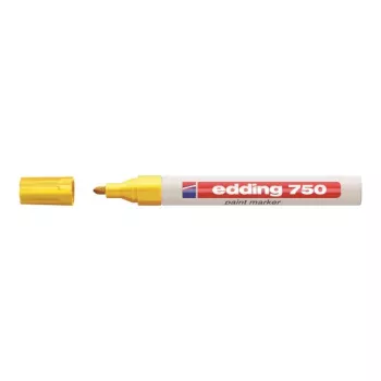 Marker Edding 750 kollane