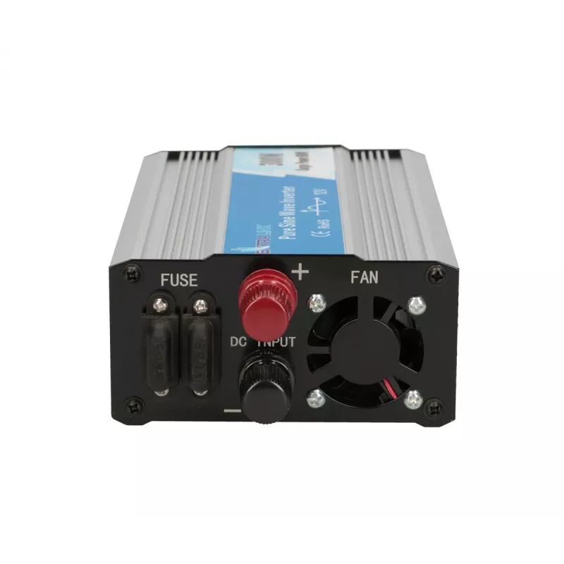 Pingemuundur Extralink OPIP-300W 12V 300W puhas siinus, alumiiniumkorpus, aktiivne jahutus