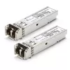 Extralink SFP-moodul SFP 1.25G 2-pack, 1.25 Gbps, LC/UPC, 850 nm, 550 m, mitmemoodiline, DOM, mõeldud HP/Aruba jaoks