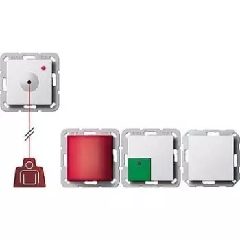 Tõmbahelaga lüliti GIRA 291403, valge, AC 100–240 V, 50 Hz, 0,25 A