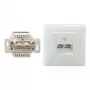 Socket outlet Rutenbeck 13011216 Valge