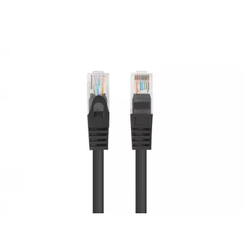 Võrgukaabel LANBERG PATCHCORD KAT.6 UTP 1,5M Must