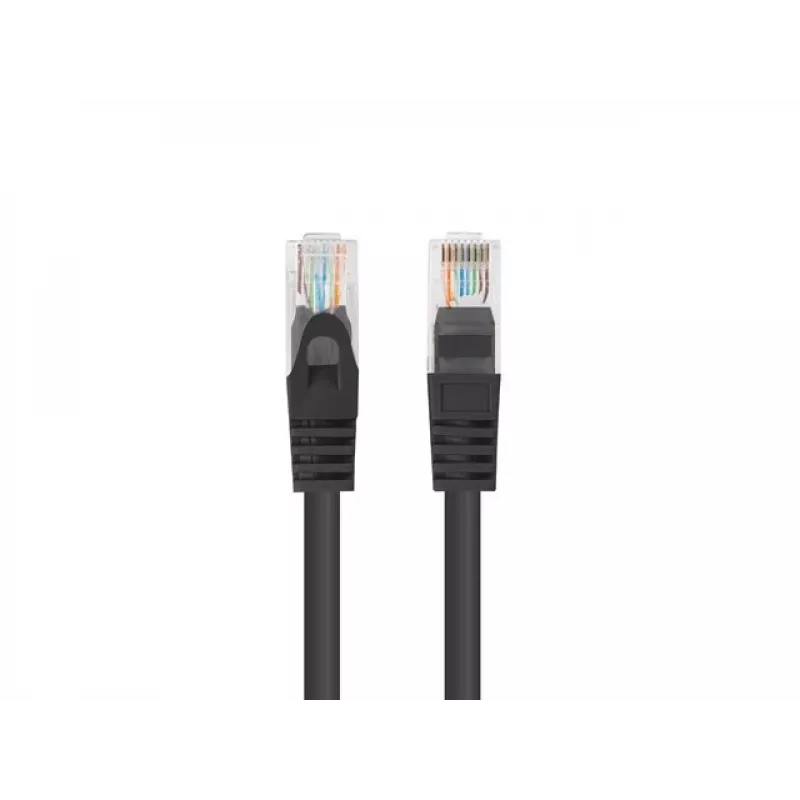 Võrgukaabel LANBERG PATCHCORD KAT.6 UTP 1,5M Must