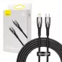USB-C kuni Lightning kaabel Baseus Glimmer 20W, 2 m — kiirlaadimine ja andmesünkroonimine