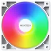 Korpuse ventilaatorikomplekt Montech GF120 PWM ARGB 3-ühes — 120mm PWM ventilaatorid ARGB valgustusega