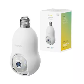 Hombli nutikas välikaamera, Bulb Cam 2K, valge