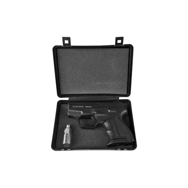 Signaalpüstol STALKER M906 BAS kaliiber .22 Long Blank (6 mm) Must