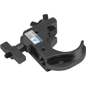 Theater Hook EUROLITE TH50-75 Must — reguleeritav lava-/haardekonks valgustusele ja taglasele