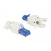 Juhtmepistik RJ-45 DeLOCK 86417 sinine valge