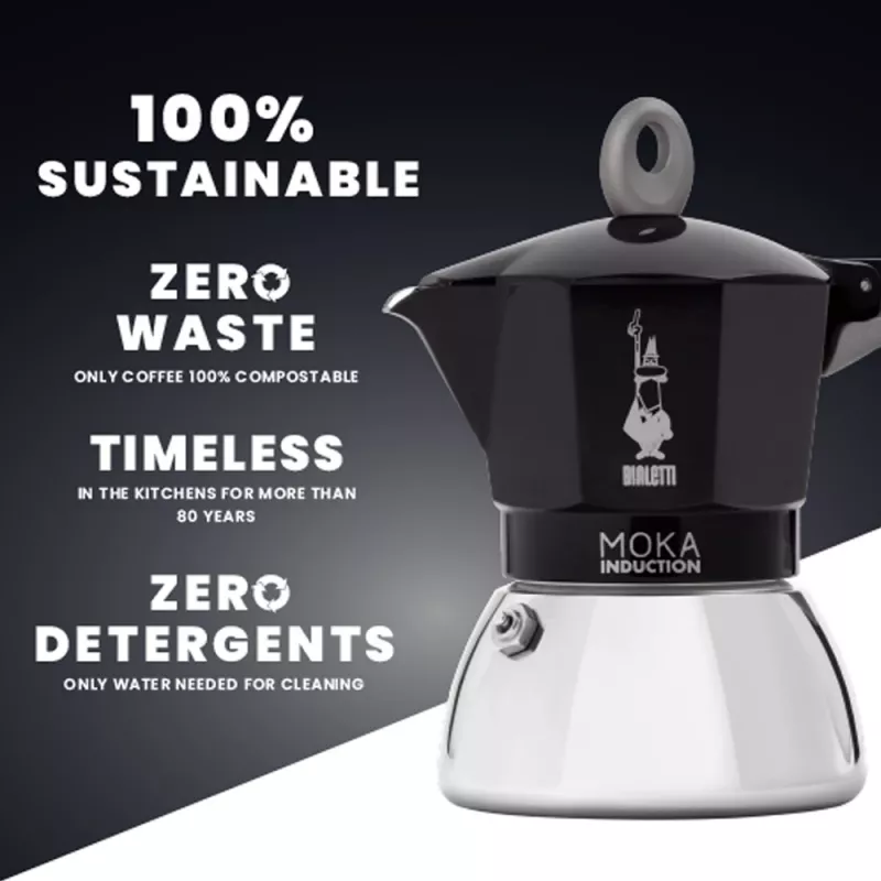 Bialetti Moka Induction Moka pot 4tz