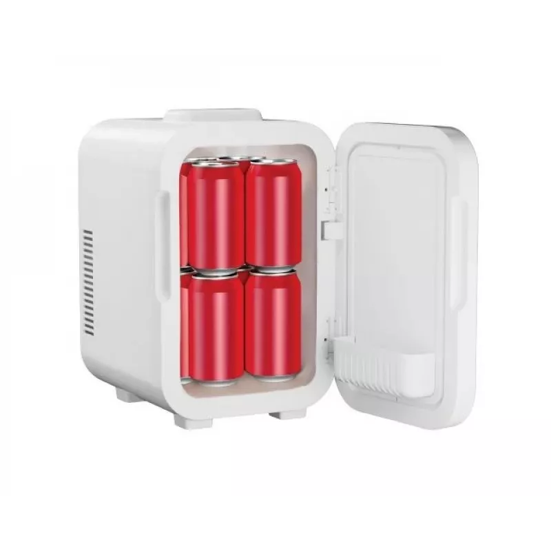Minikülmik LED-meigipeegliga Elle ESDAFX08WHEU 8 L valge