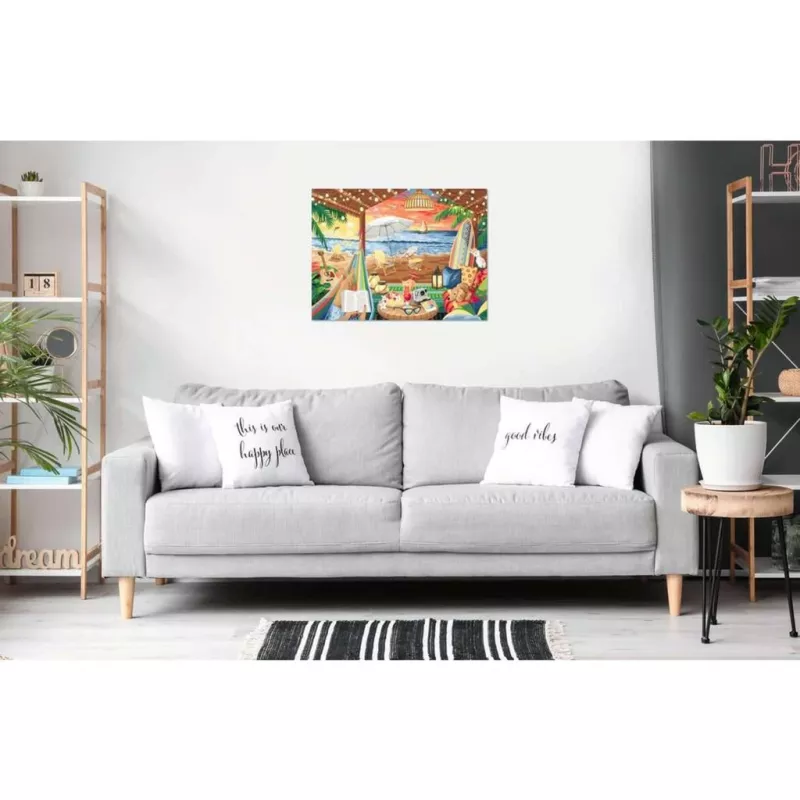 Pusle-värvikomplekt Ravensburger Cozy Cabana 23911 — pusle värvimise tegevuskomplekt