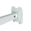 Seinakinnitus AVTEK WallMount Next 1200 — teras, valge, teleskoopne, 360° pöörlev, kaldenurk ±42°, maksimaalne koormus 20 kg