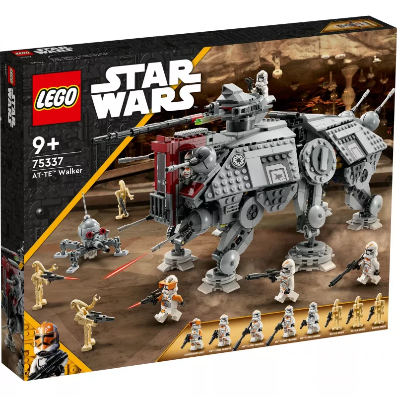 LEGO Star Wars: AT-TE Walker komplekt droidifiguuridega (75337)