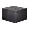 Seinale kinnitatav 19-tolline püstikapp DIGITUS Dynamic-N DN-37103 — 7U, 600x600 mm, IP20, kokkupanemata, must