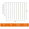 LED-valgusti HEMER 300 Bright Valge — dekoratiivne LED-lamp, 300 mm, ere valge