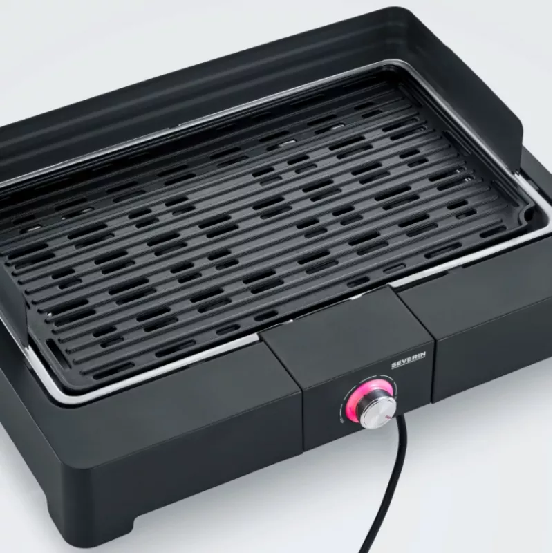 Severin PG8567 Barbecue & Grill lauaelektrigrill must 2200 W (PG8567)