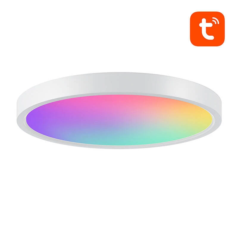 Nutikas laelamp 30 cm WiFi/Bluetooth 16M RGBCW Gosund LB12 1920lm Tuya + kaugjuhtimispult.