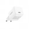 UGREEN Nexode N seeria X513 30W GaN USB-C ühe pordiga kiirlaadija, 100–240 V, valge