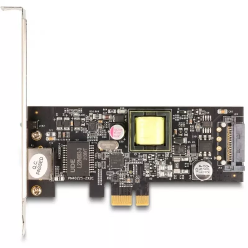 DeLOCK 88506 PCI Express x1 võrgukaart, 1 x RJ45 2.5 Gigabit LAN PoE+
