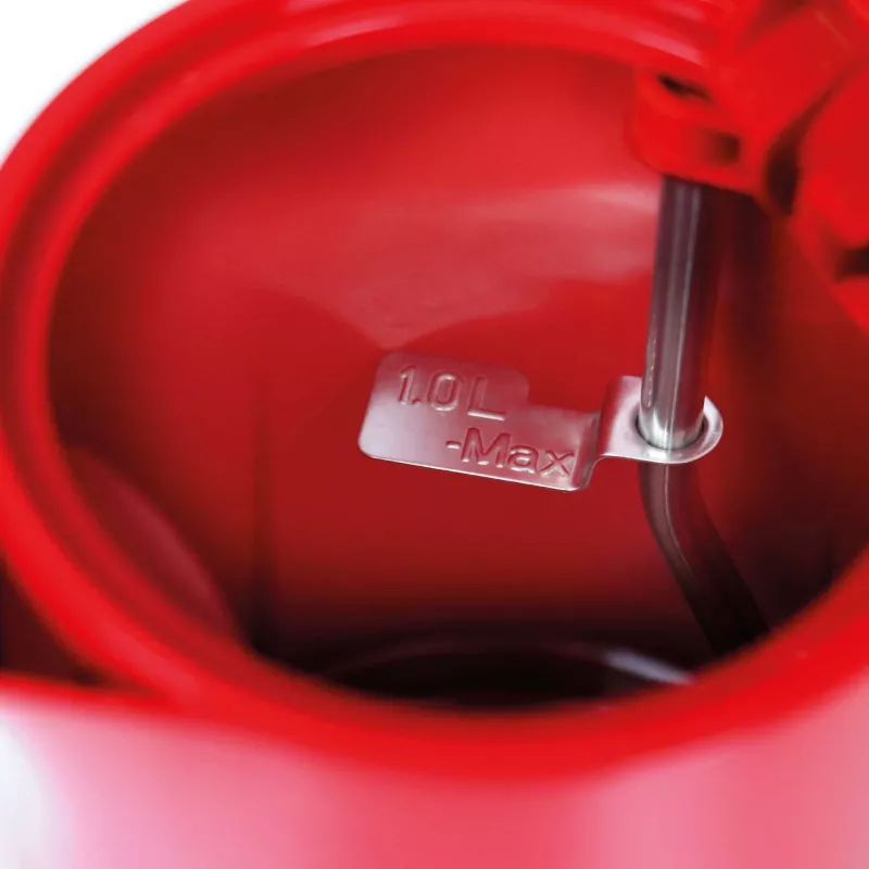 Elektriline veekeetja JATA 1 L 2200 W punane