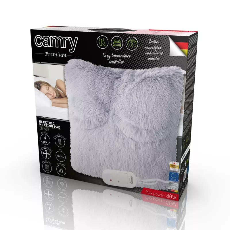 Camry Premium CR 7428 elektriline soojenduspadi, hall