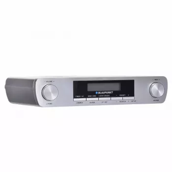 Köögiraadio BLAUPUNKT KR14BT Bluetoothi, FM-i, LED-ekraani, 2×0,8 W, vooluvõrgu/patareitoitega, hall