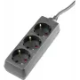 Pikendusjuhe AS Schwabe 11332 Schuko must — 1 tk, Schuko pistikupesad