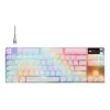 Mehaaniline TKL mänguriklaviatuur STEELSERIES Apex Pro TKL Gen 3 Valge — USA paigutus, RGB, reguleeritavad lülitid