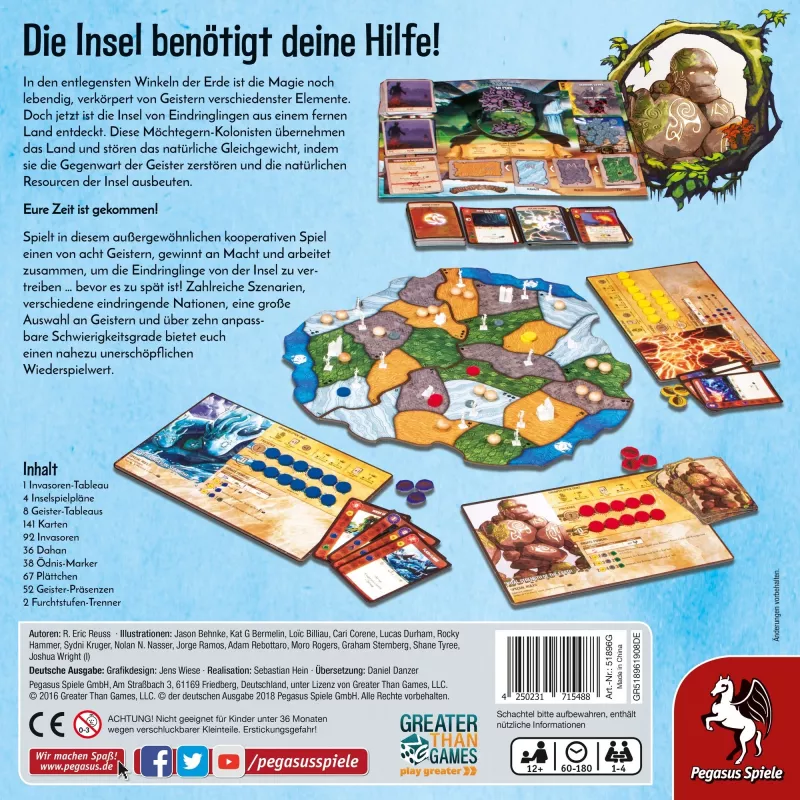 Spirit Island, lauamäng