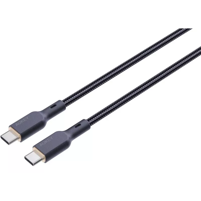 AUKEY CB-KCC101 Nailonkaabel USB C - USB C 1m